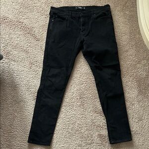 Hollister Men's Black Jeans 36x34